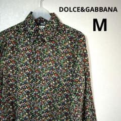 DOLCE&GABBANA ドルガバ 長袖シャツ 総柄 ボタニカル M - メルカリ