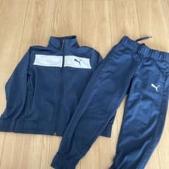 PUMA ネイビー ジャージ 上下セット　120cmのサムネイル