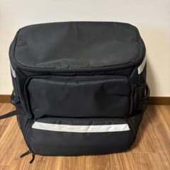 【美品】デリバリー用 保冷バッグ リュック型 無印ブラックのサムネイル