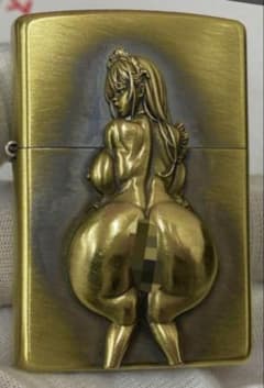 レア　ZIPPO/ジッポ 女性彫刻ライター 本体 【値下げ交渉可】のサムネイル