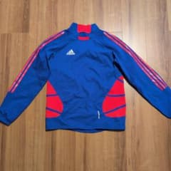 adidas サッカー トレーニングウェア ブルー レッドのサムネイル
