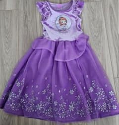 Disney Sofia the First Dress, Sizes 4T, 100, 110, Purple