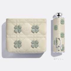 ギフトBOX付】DIOR チャームド グリーン ポーチ＆リップケース - メルカリ