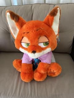 ズートピア2 ニック・ワイルド ぬいぐるみ ブランケット付 - メルカリ