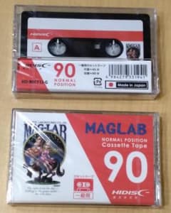 HIDISC MAG-LAB カセットテープ 90分×2本セット 未開封新品のサムネイル