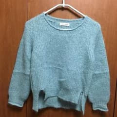 【ウイスキー様専用】モヘアニット 美品のサムネイル