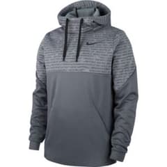 【着用3回】NIKE ナイキ DRI-FIT 総柄ロゴ パーカー フーディのサムネイル