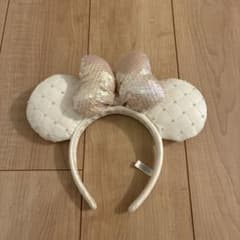 【ディズニー】ミニーマウス風 ホワイトカチューシャのサムネイル