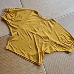 マスタード バルーン袖 Tシャツ 140cmのサムネイル
