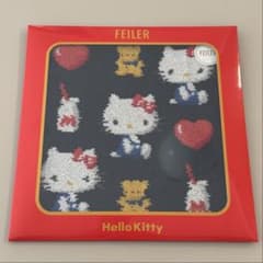 FEILER ハローキティ タオルハンカチ レトロハートのサムネイル