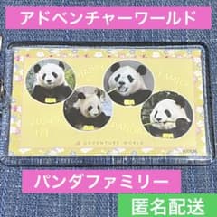 楓浜 6/28返還　奇跡の限定キーホルダー✨ アドベンチャーワールド アドベンチャーワールド写真キーホルダー パンダファミリー 良浜 結浜