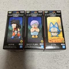 新品 ドラゴンボール ワールドコレクタブルフィギュア 少年期編3 3種