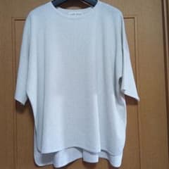 美品✨️ ✻ビアズリー✻ ニットトップス〈 シルバーラメ〉 | Mercari