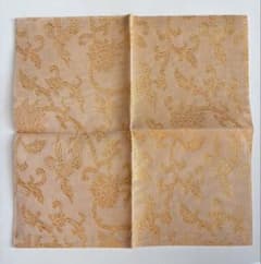 二重蔓牡丹唐草鳳凰文様金紗 出し帛紗 茶道具 - メルカリ