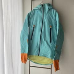 JieDa マウンテンパーカー 水色 オレンジ - メルカリ