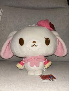 【レア品】サンリオ シュガーバニーズ ガトーポンチョ BIGぬいぐるみ しろうさのサムネイル