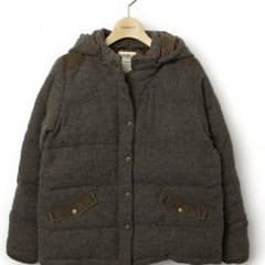 ウールダウンコート mat quotidien  ビュルデサボンのサムネイル