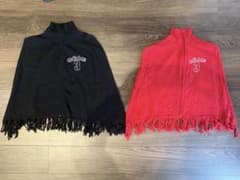 adidas フリンジ付きポンチョ 2色セットのサムネイル