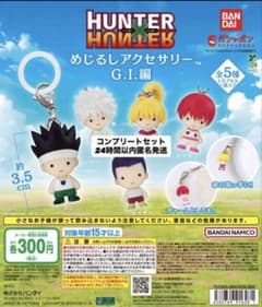 HUNTER×HUNTER 메지루시 액세서리 GI편 전 5종
