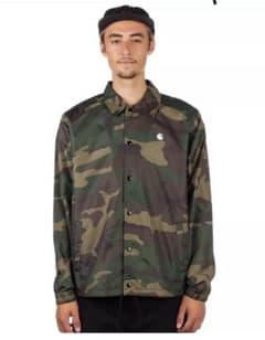 定価15400円 Carhartt WIP 迷彩コーチジャケット M 値引き歓迎のサムネイル