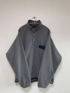 patagonia シンチラスナップT Lサイズ グレーのサムネイル