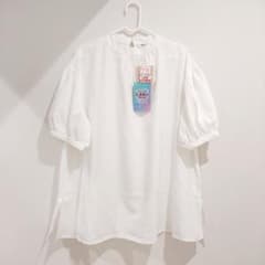 パフスリーブ チュニックブラウスのサムネイル