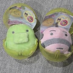 たまごっち ぬいぐるみマスコット おやじっち くちぱっち 2点セットガチャガチャのサムネイル