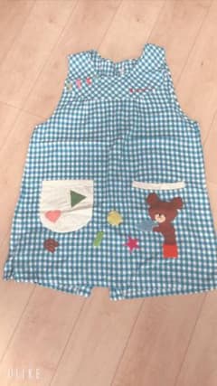 美品くまの学校エプロンのサムネイル