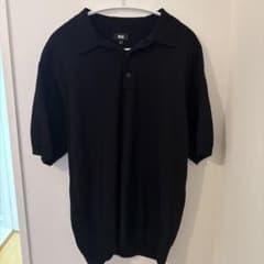 未使用UNIQLO ポロシャツ ブラック Lのサムネイル