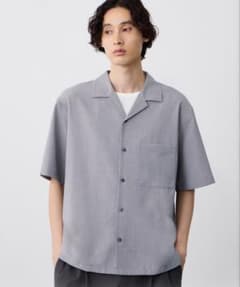 PLST プラステ　プレシャスドライオープンカラーシャツのサムネイル