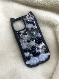 iPhone13 ケースデコ デコ電 量産系 地雷系 ねこのサムネイル