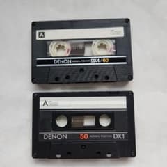 DENON 中古カセットテープ2本 ジャンク - メルカリ