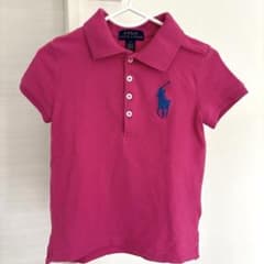 Polo Ralph Lauren ポロシャツ　ショッキングピンク　115cmのサムネイル