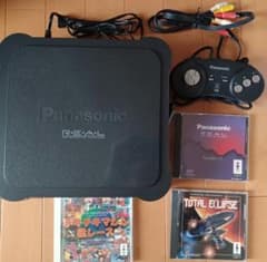 Panasonic 3DO REAL FZ-1 本体＆ディスク3枚のサムネイル