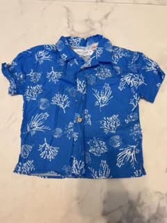 ZARA 海洋生物プリントシャツ 12-18ヶ月のサムネイル