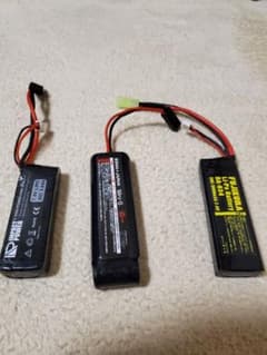 バッテリーセット売り　電動ガン　リポバッテリーのサムネイル