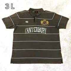 カンタベリー CANTERBURY ポロシャツ グレー 3Lのサムネイル