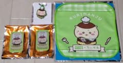 ちいかわ　ココス　ミニタオル、ラバーストラップ、スライドケース　くりまんじゅうのサムネイル