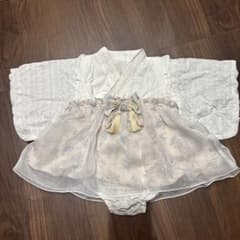 バースデイ cottoli 袴ロンパース ベビー袴80cm 女の子のサムネイル
