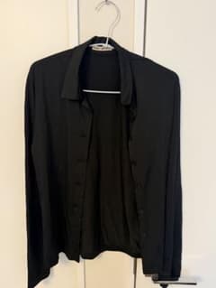 ISSEY MIYAKE イッセイミヤケ ブラック カーディガン 長袖 - メルカリ