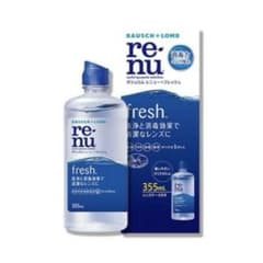 コンタクト洗浄液 ボシュロム レニューフレッシュ355mL×2本　まとめ買い割引のサムネイル