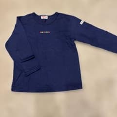 ミキハウス 長袖カットソー ネイビー 110cmのサムネイル