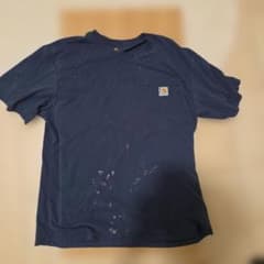 Carhartt カーハート ポケットTシャツ ネイビー Lのサムネイル