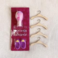 新品 レミン&ソラン ソラン ヘアデコセット ラプンツェル 木製ハンガーのサムネイル