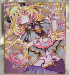 手描きイラスト 名探偵プリキュア キュアアルカナ•シャドウ ファン