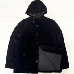 美品☆Supreme シュプリーム コーデュロイ ダッフルコート フード XL