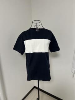 ADAM ET ROPÉ Tシャツ ブラック×ホワイト　Mサイズのサムネイル