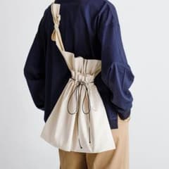 【ecume(エキュメ)】apron bag エプロンバッグ をショルダーバッグのサムネイル