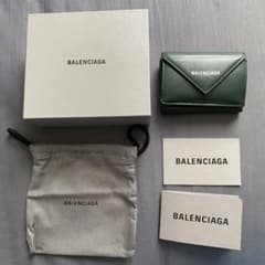 バレンシアガ BALENCIAGA 3つ折り財布 ペーパーミニウォレットのサムネイル
