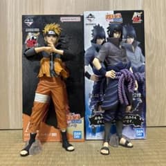 一番くじ NARUTO うずまきナルト うちはサスケ フィギュア 2体セット